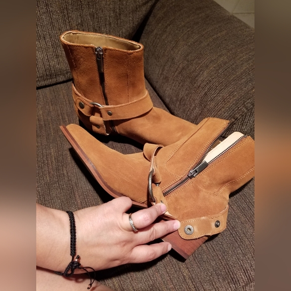 NWOT Other Adler Harness Boots Relic Whiskey Suede Size 40 - Picture 5 of 12